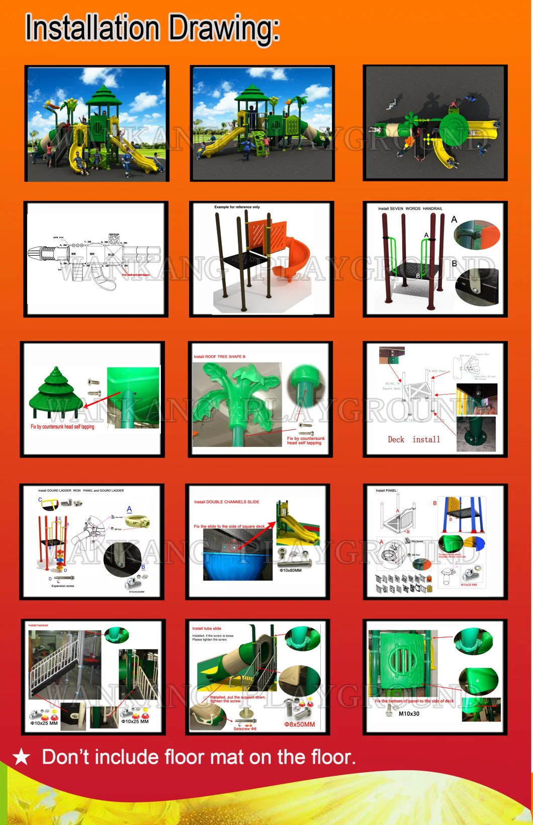 Recreation Playground Entertainment Entertainment Park Outdoor Playground New Design Wk-A201215A