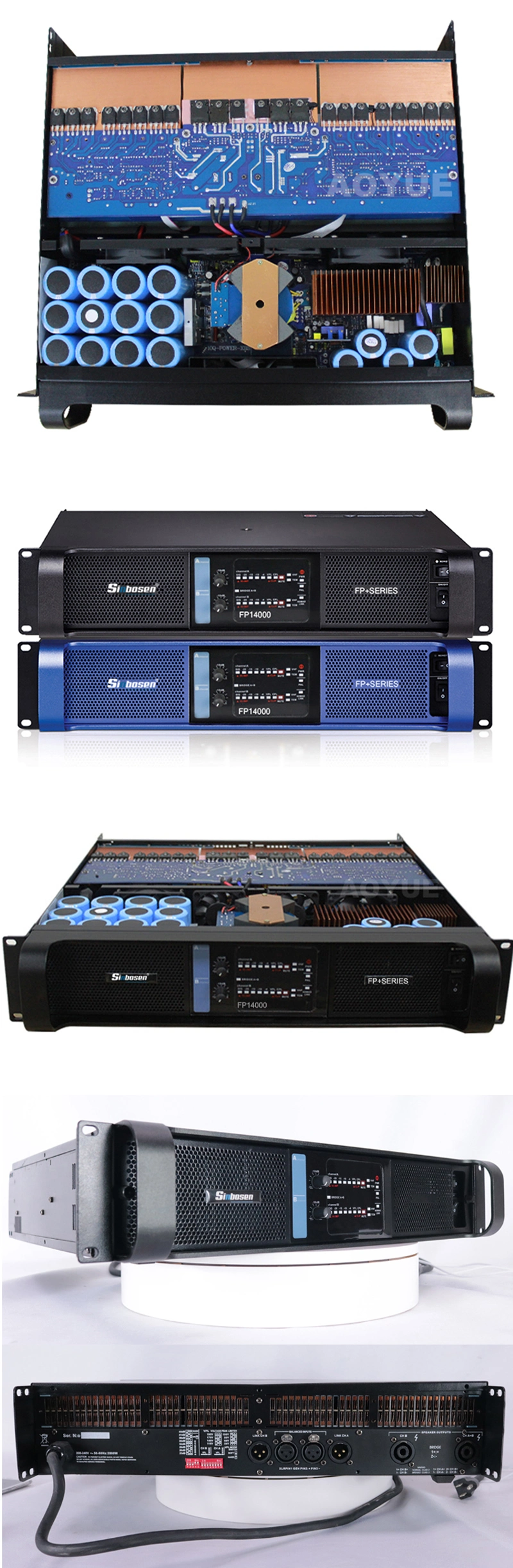 5000W Audio Power Amplifier Fp14000 Fp10000q Professional Class Td Power Amplifier