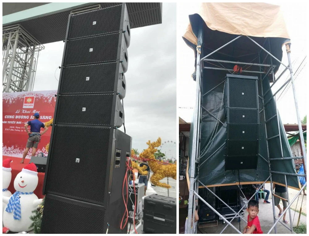 China Active Speaker Line Array Powered Line Array Speaker Cabinet