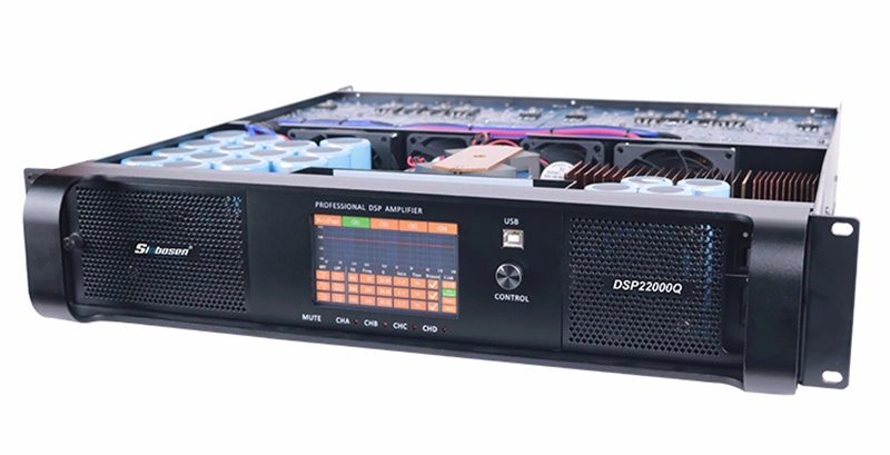 Brand Name Amplifier DSP22000q Professional DJ Sound System 10000 Watt Power Amplifier DSP