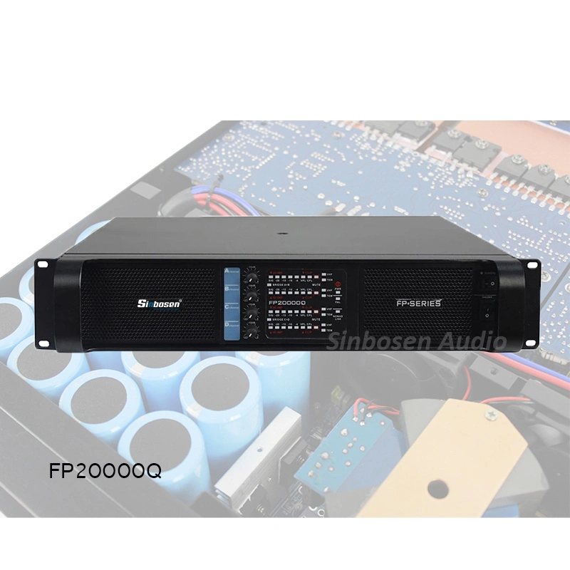 4000 Watt Power Amplifier 4 Channel Fp20000q Audio Amplifier Professional Karaoke Amplifier