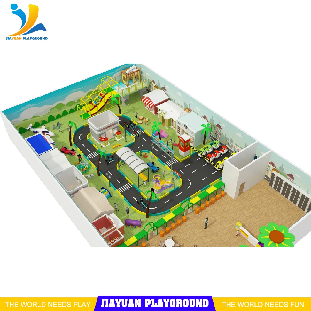 Kids Entertainment Center Indoor Playground Soft Play Area Equipment for Sale