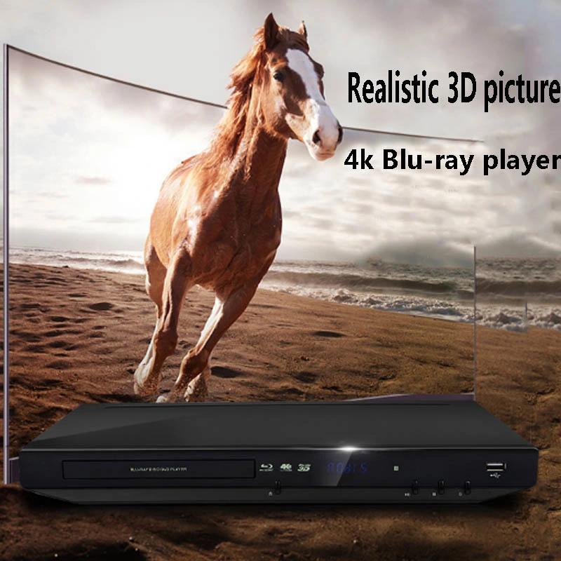 4K Blu-Ray Player 3D Home DVD Player VCD Player