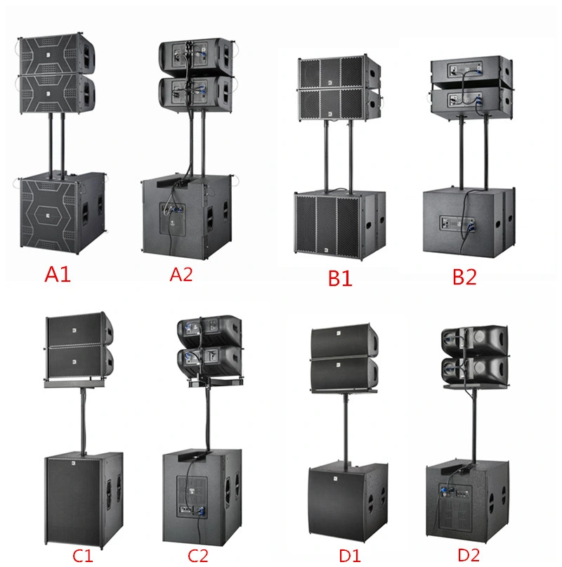 Line Array Speaker System for Churches Big Audio Sound System for Outdoor