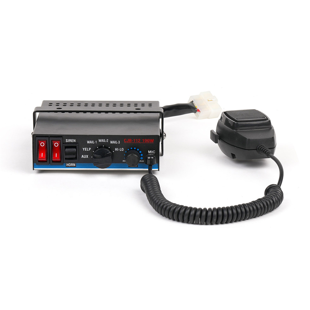 Ambulance Emergency Signal Siren/High Power Amplifier Siren/Police Siren Amplifier Speaker Horn