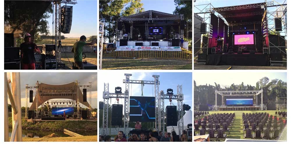 Q1+Q Sub Dual 10inch Line Array Speaker System for Live Music