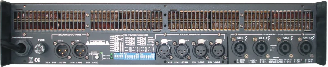 4 Channel PRO Audio Professional Switching Power Amplifier (FP-10000Q)