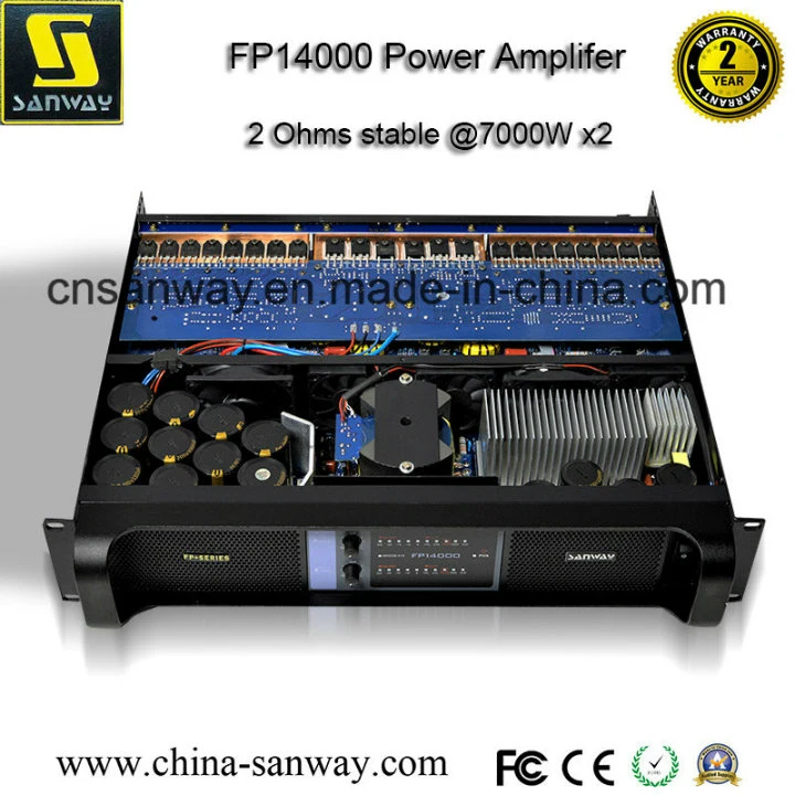 Sanway Fp14000 Class Td Professional Power Amplifier, High Power DJ Powerful Subwoofer Amplifier