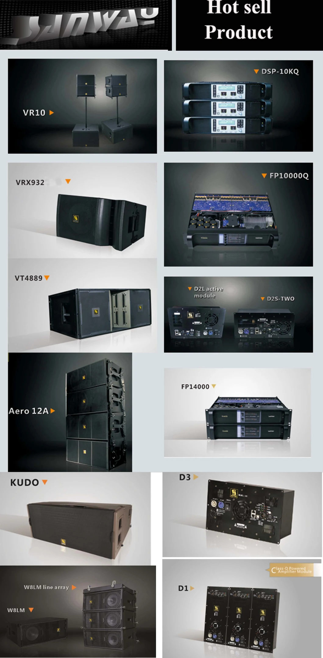 Fp10000q 4 Channel 2ohms Stable Professional Audio Amplifier, High Power Amplifier