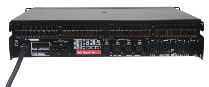 4 Channel Class Td Power Amplifier 1250 Watt Fp6000q Professional Karaoke Mixing Amplifier