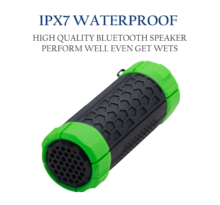 2021 Hotselling China Manufacturer Low Bass Speaker Waterproof IP67 Grade Portable Speaker OEM Logo with Microphone Speaker