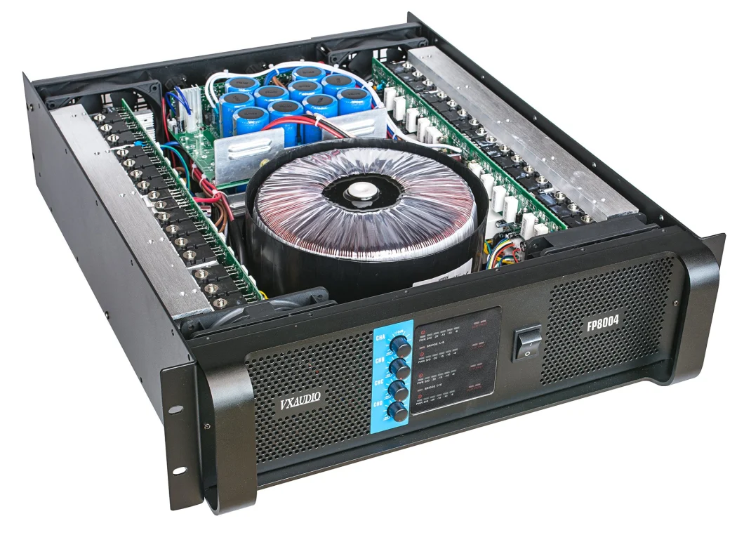 Four Channel 800W-1000W High Performance PRO Power Amplifier (FP10004)