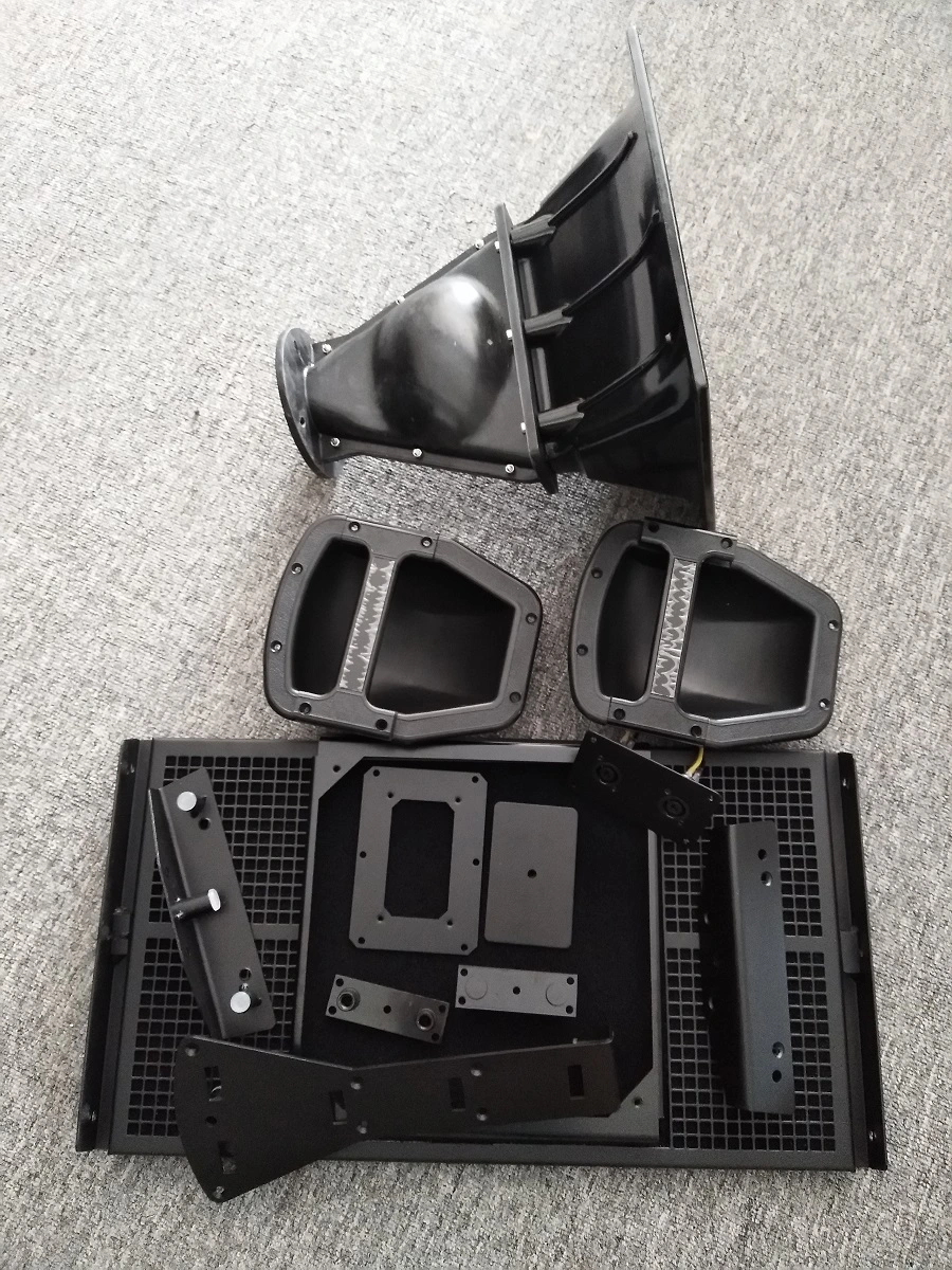 2 Way Double 10 Inch Empty PA Line Array Speaker System