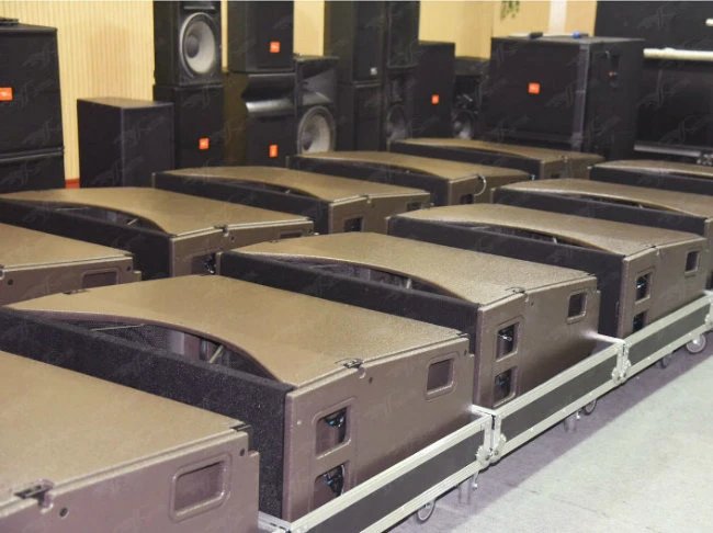 3 Way Dual 12 Inch Audio System Line Array Speakers