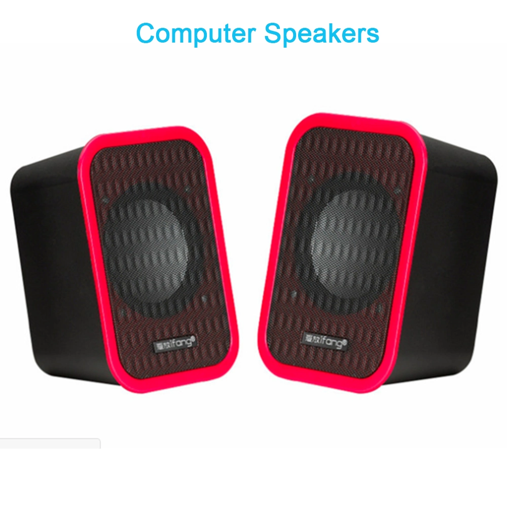 2021 New Audio Speaker PC Computer Home Theatre System 2.0 Speaker USB Wired Speaker