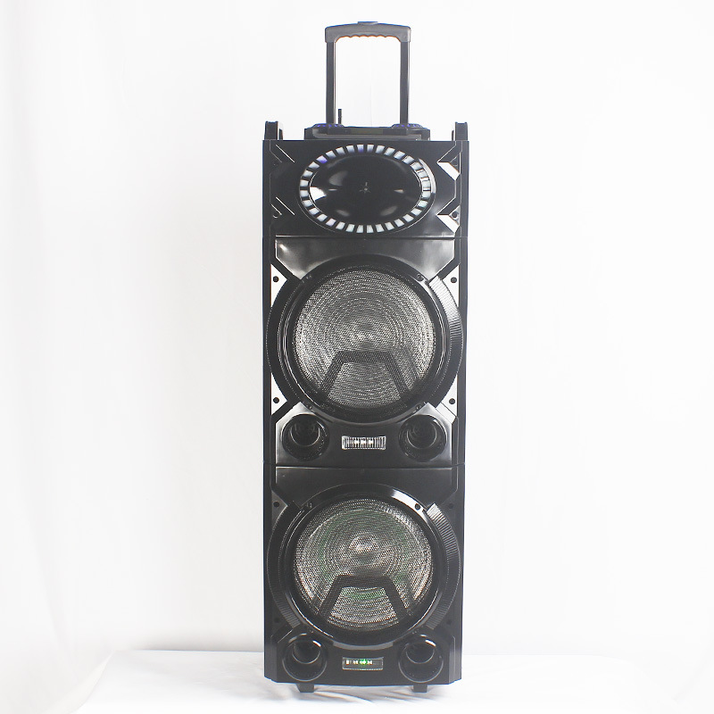 Dual 15 Inch Subwoofer Movable Hi-Fi Bass Speaker