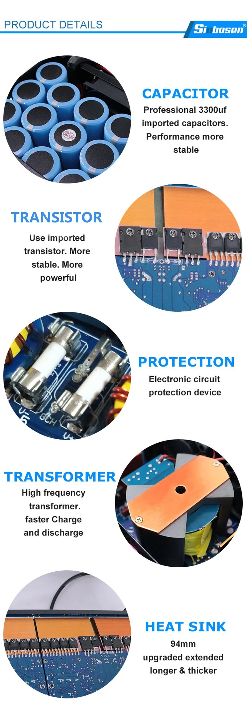 Professional Audio Amplifier Board Fp10000q 4 Channels 5000W Power Amplifier for Sale