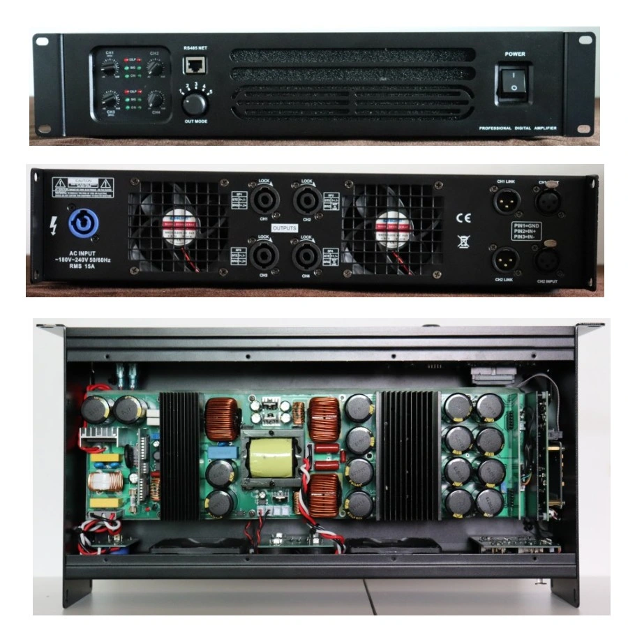 Speaker Power Amplifier PA Audio System DSP KTV Sound System