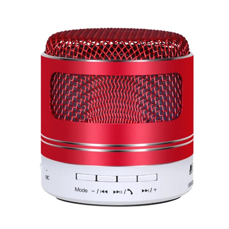 Portable Microphone Shape Super Bass Speaker Column Sound Bt Speaker Mini Speaker