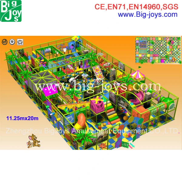 Giant Customize Indoor Playground for Kids, Entertainment Center Children Playground