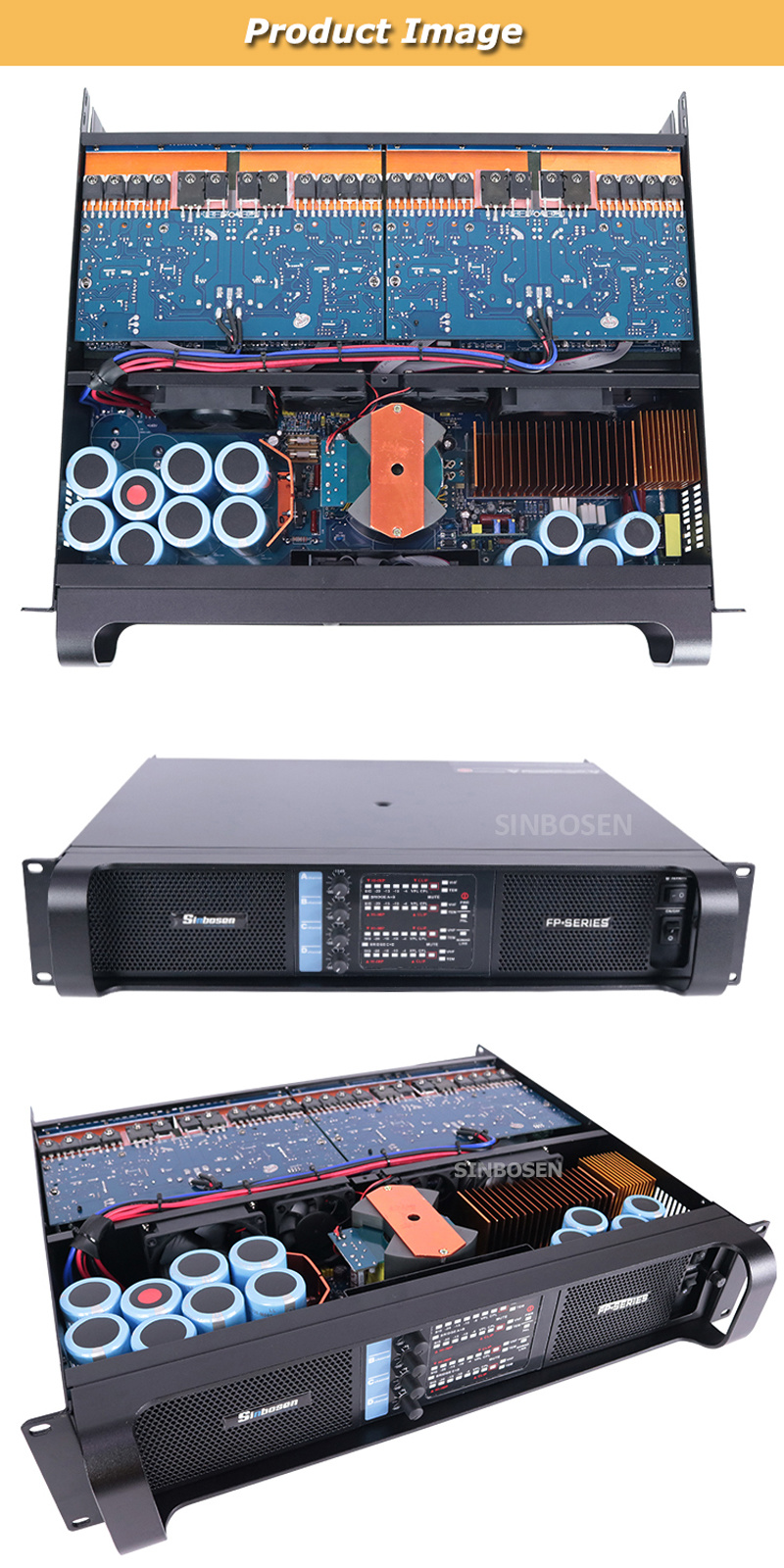 Professional 4 Channel Amplifier System Fp8000q Home Theater System Power Amplifier Price