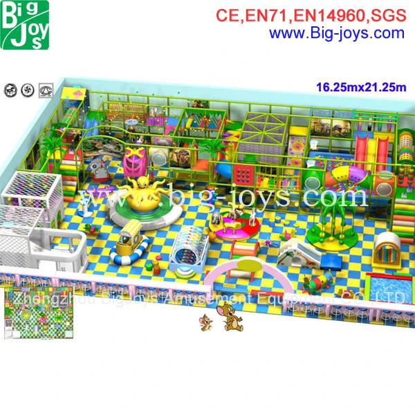 Giant Customize Indoor Playground for Kids, Entertainment Center Children Playground