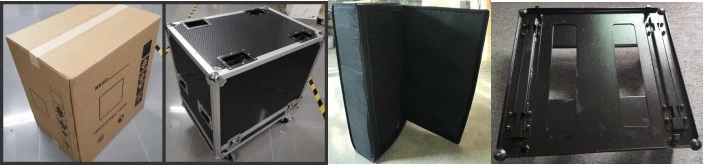 2 Way Double 10 Inch Empty PA Line Array Speaker System