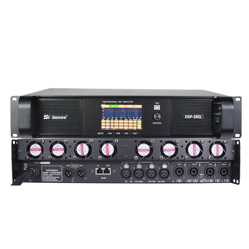 Sinbosen Professional DJ Amplifier Price DSP20000q Sound Power Amplifier DSP