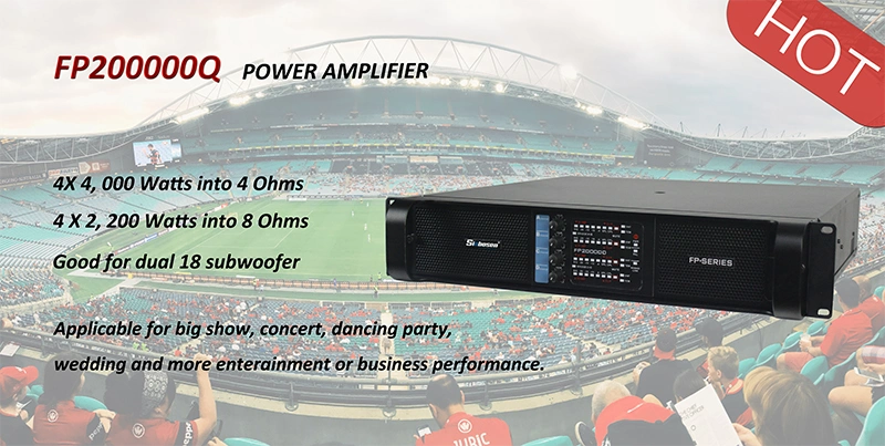 Professional Outdoor DJ Power Speaker Amplifier Fp10000q Amplifier System