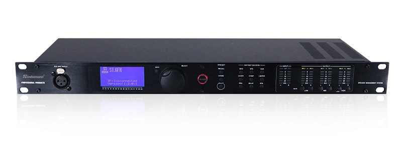 Professional Digital Processor Audio Dbx PA2 2 Input 6 Output Dbx PA2 Digital Audio Processor