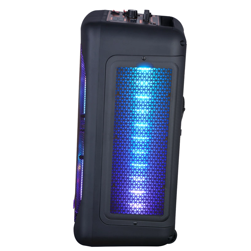 Multimedia Professional Audio Karaoke Wireless Bluetooth DJ Disco Karaoke Party Home Theater Portable Trolley Active Speaker