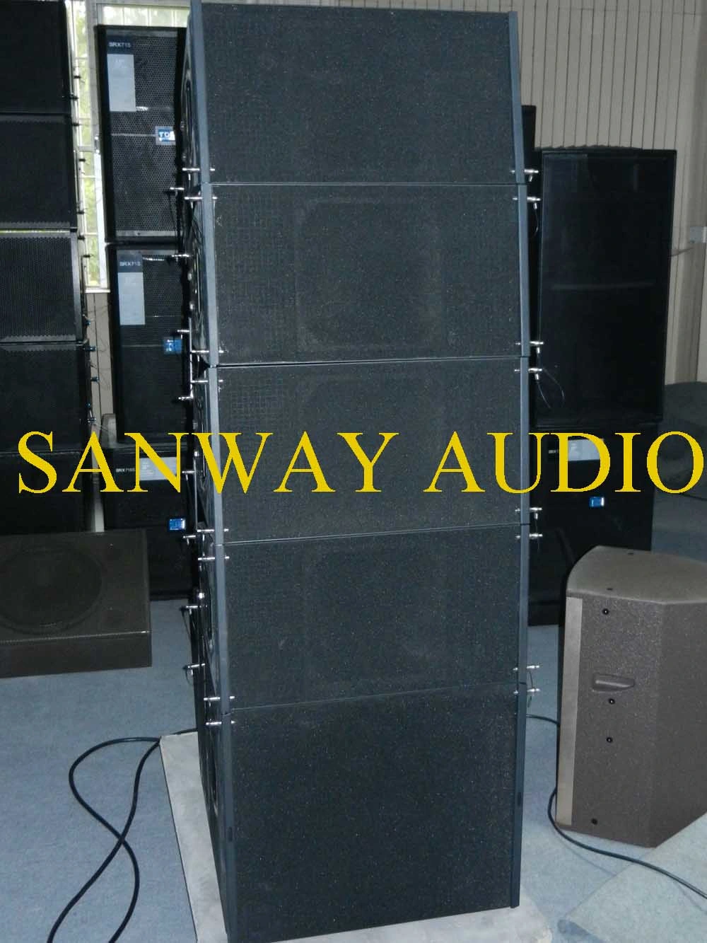 O10 Professional Dual 10'' Mini Line Array Speaker System, Line Array Sound Box PA Speakers