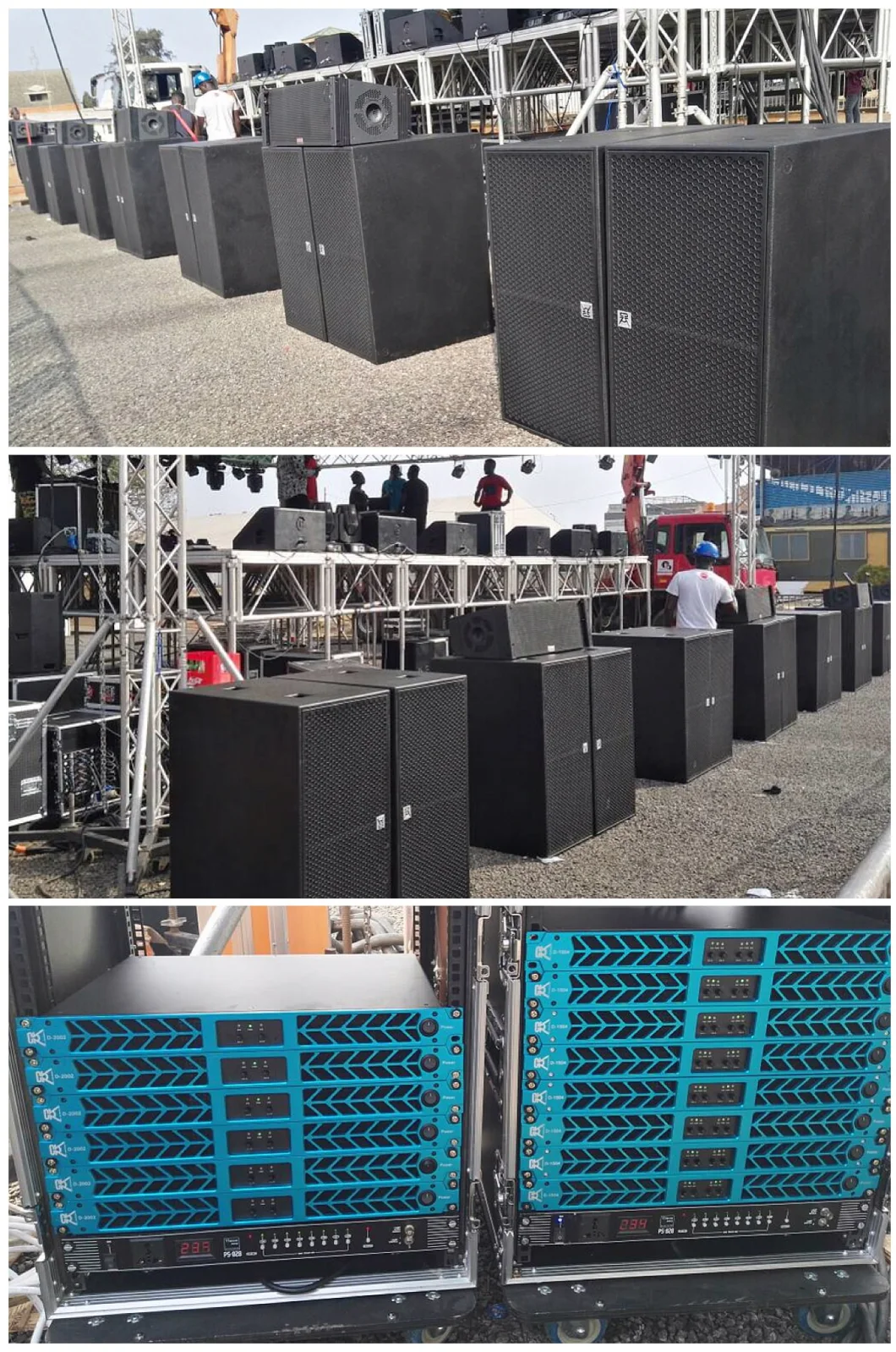 Line Array Speaker System for Churches Big Audio Sound System for Outdoor