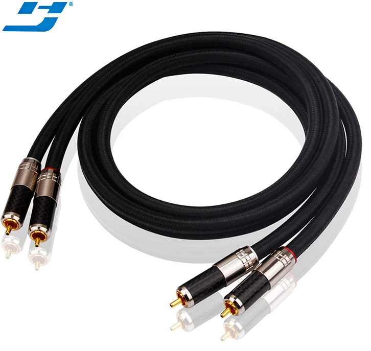 Cables RCA Manufacturers Male to Male RCA Pin Jack Audio Cable for Amplifier Speaker