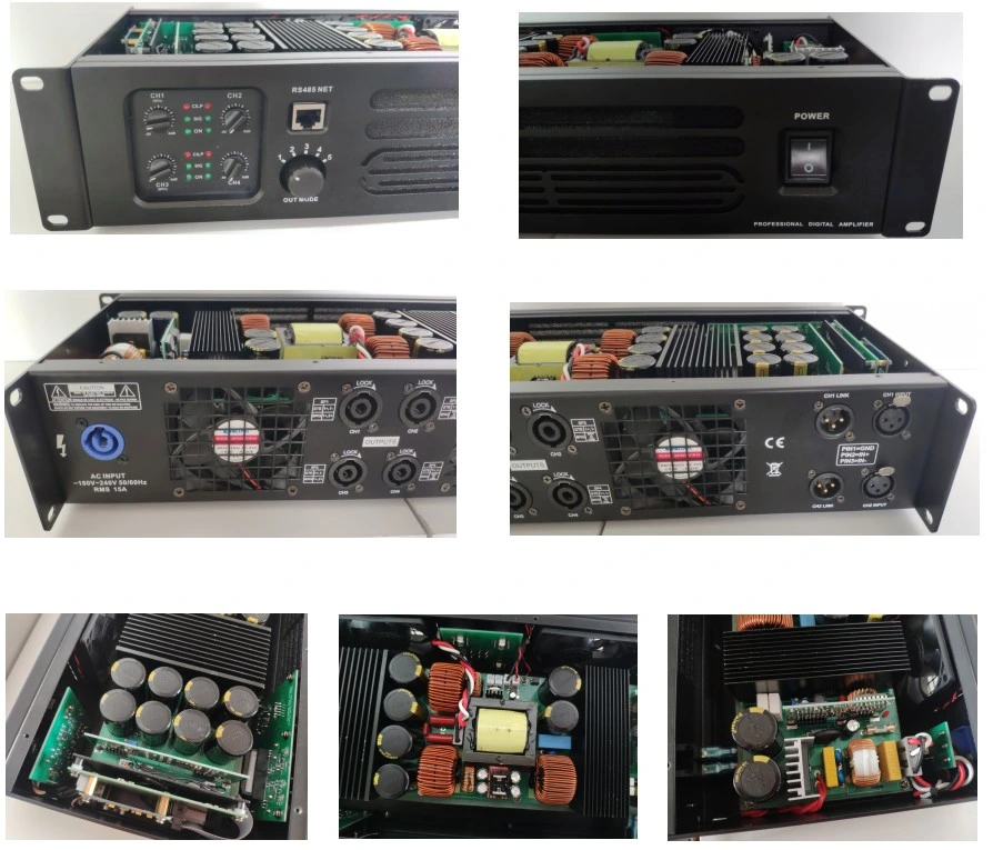 Speaker Power Amplifier PA Audio System DSP KTV Sound System