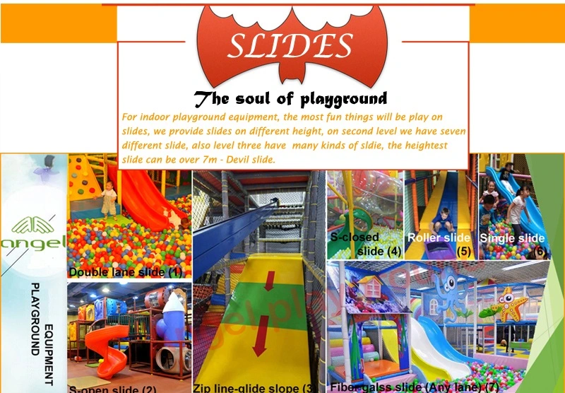 Unique Indoor Playset and Structures, Family Entertainment Center, Kids Soft Playground Equipment for Sale