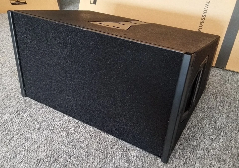 2 Way Double 10 Inch Empty PA Line Array Speaker System