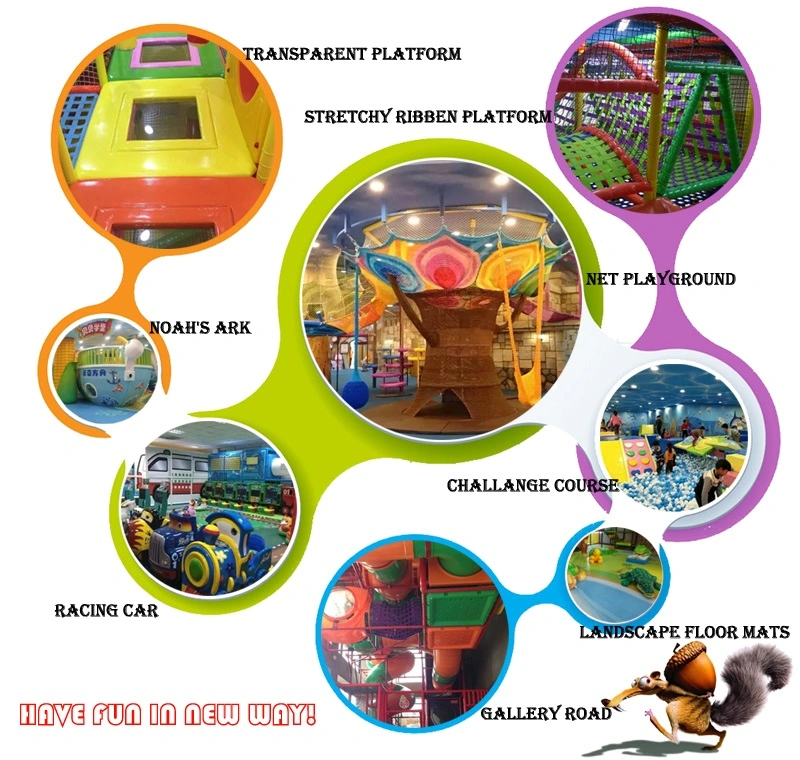 Kids Entertainment Center Indoor Playground Soft Play Area Equipment for Sale