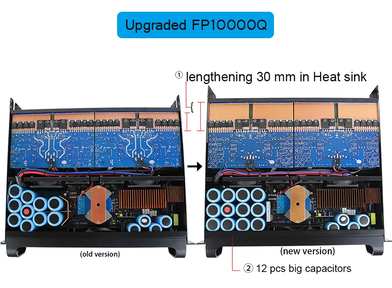 Fp10000q Power Mixer Amplifier System Sr2050 Wireless in Ear Monitor Audio System for Stage