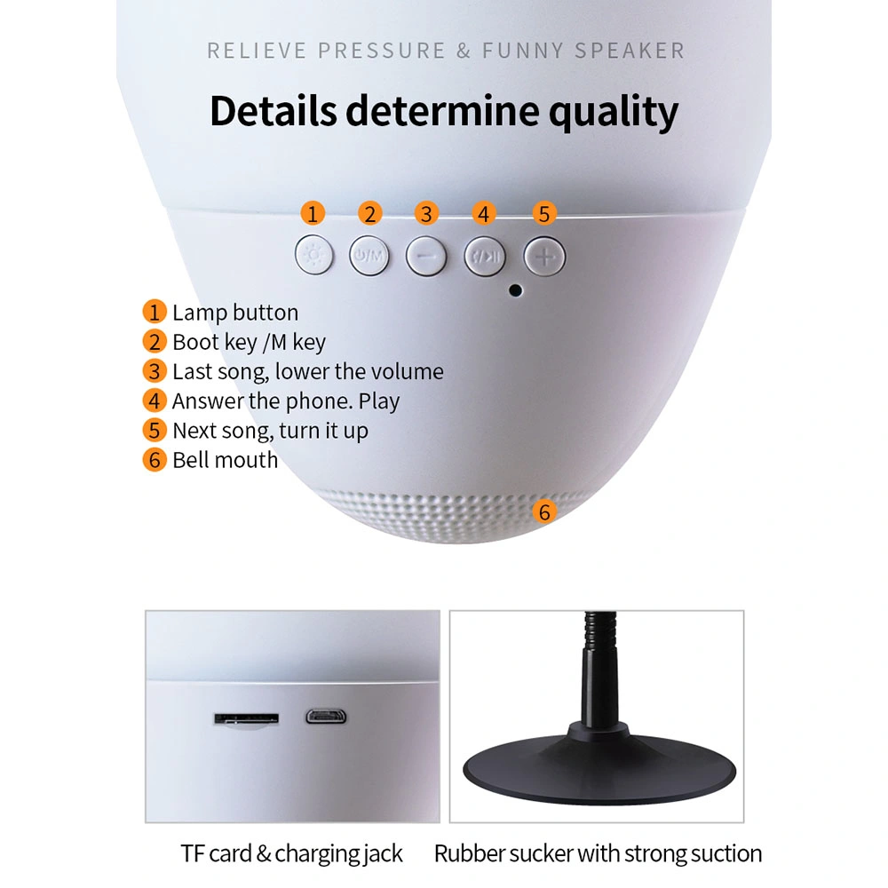 Interesting Relieve Pressure Colorful Tapping Speakers Slapping Sound Interesting Speakers