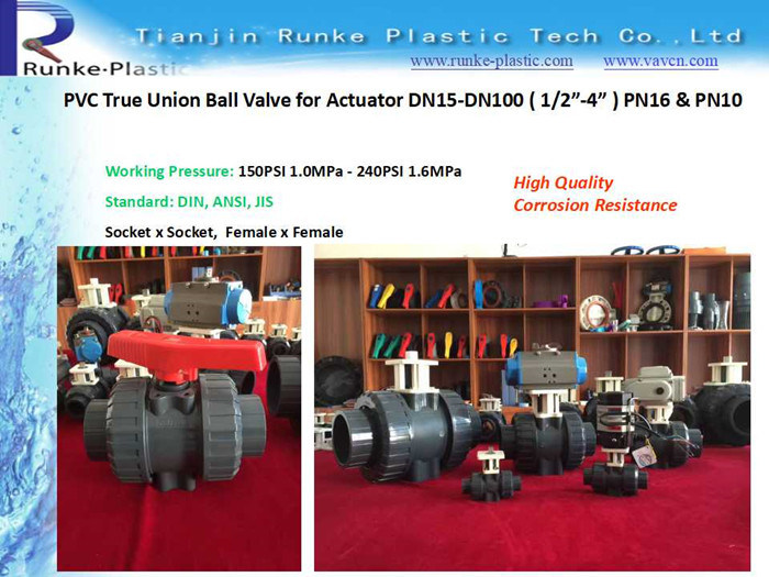 High Quality Plastic Ball Valve DIN ANSI JIS Standard UPVC True Union Ball Valve PVC Double Union Ball Valve DIN ANSI JIS Standard