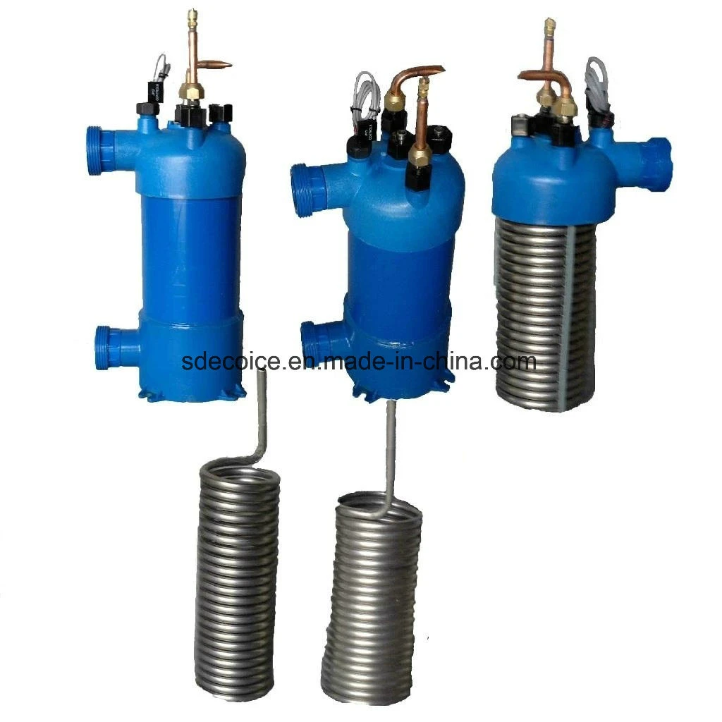 Anti-Corrision Aquarium Water Cooling, Heat Exchanger Freon Water, Tube Heat Exchanger