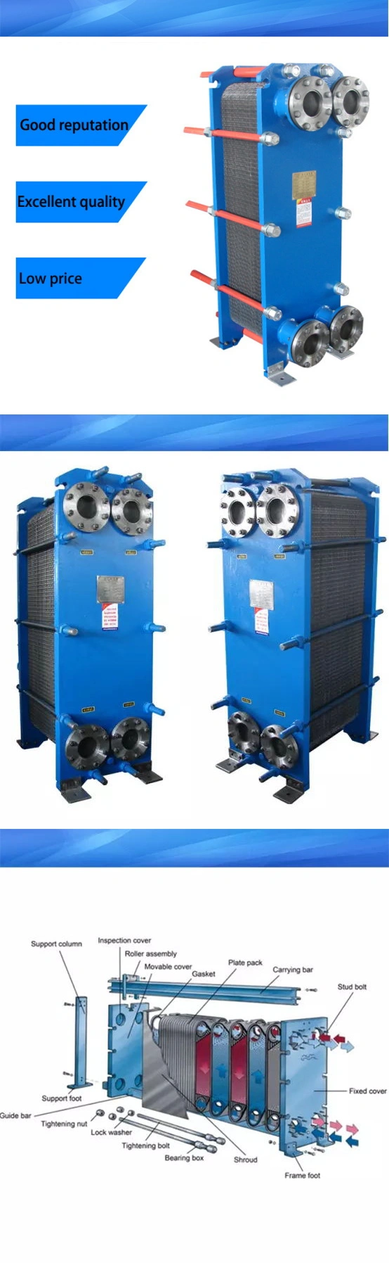 Dryer Zilmet Refrigerant Water Heat Exchanger Spiral Heat Exchanger Design