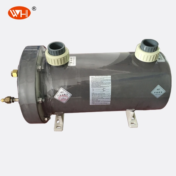 Heat Exchanger Swimming Pool Titanium Tube Cooling and Heating Evaporator