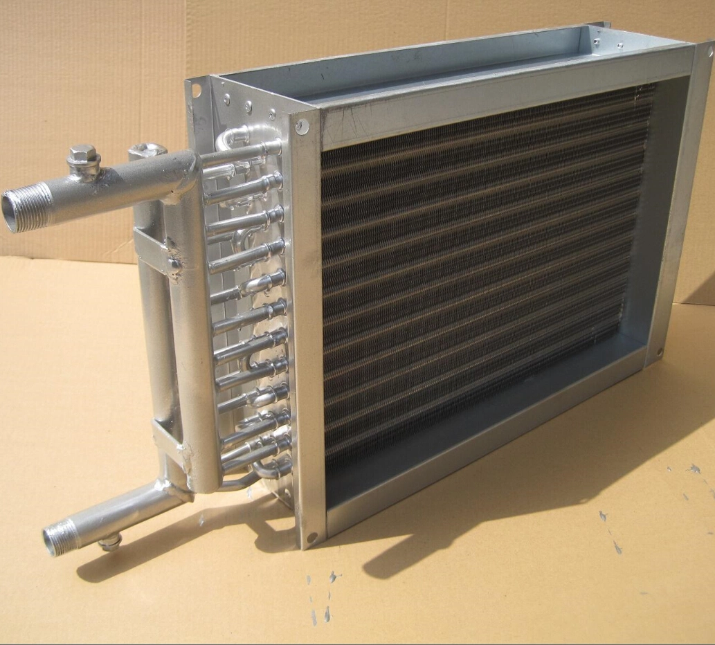 Water to Air Copper Tube Aluminum Fin Heat Exchanger Evaporator for Central-Air Conditioning