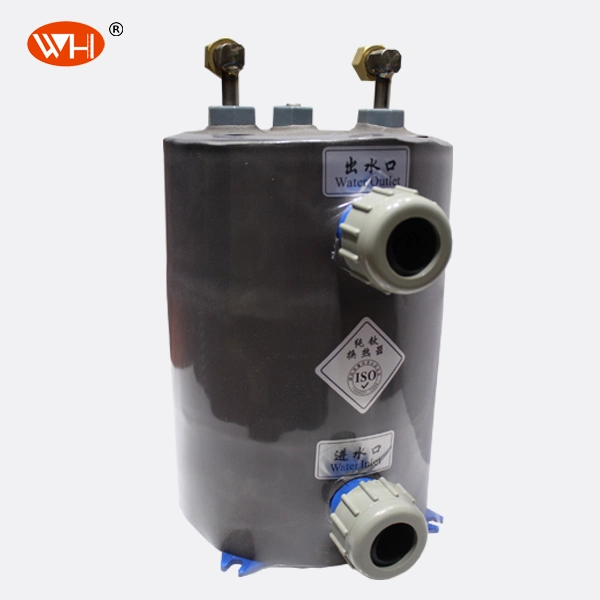 Heat Exchanger Swimming Pool Titanium Tube Cooling and Heating Evaporator