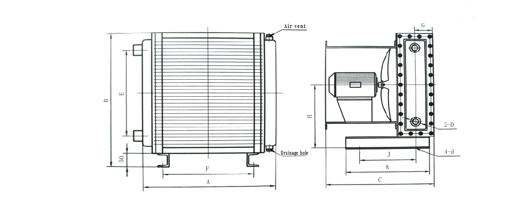 Air Cooled Heat Exchanger FL-2 Sell Well