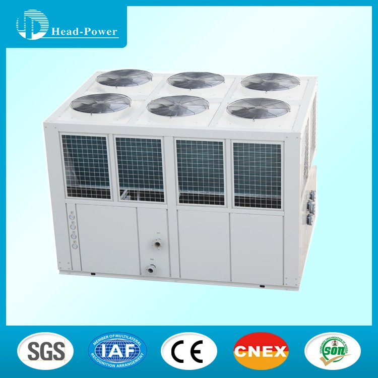 Plate Type Heat Exchanger Modular Air - Cooled Heat Pump Water Chiller Unit