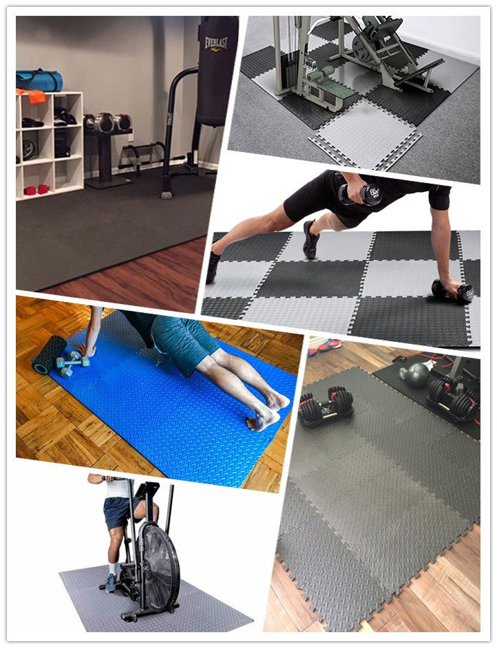 High Quality 30*30*1cm EVA Foam Tiles Mats Interlocking Foam Mats for Home Floor