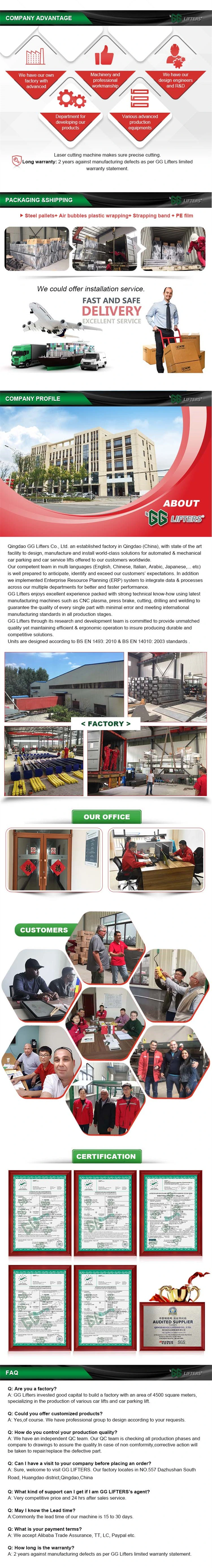 Car Parking Elevator from Triple Vehicle Parking Lift Three Floor Storage 3 Car Stacker